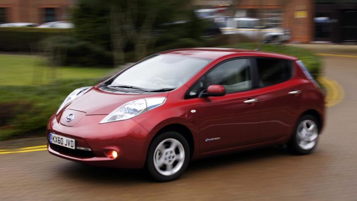 Nissan Leaf used electric car