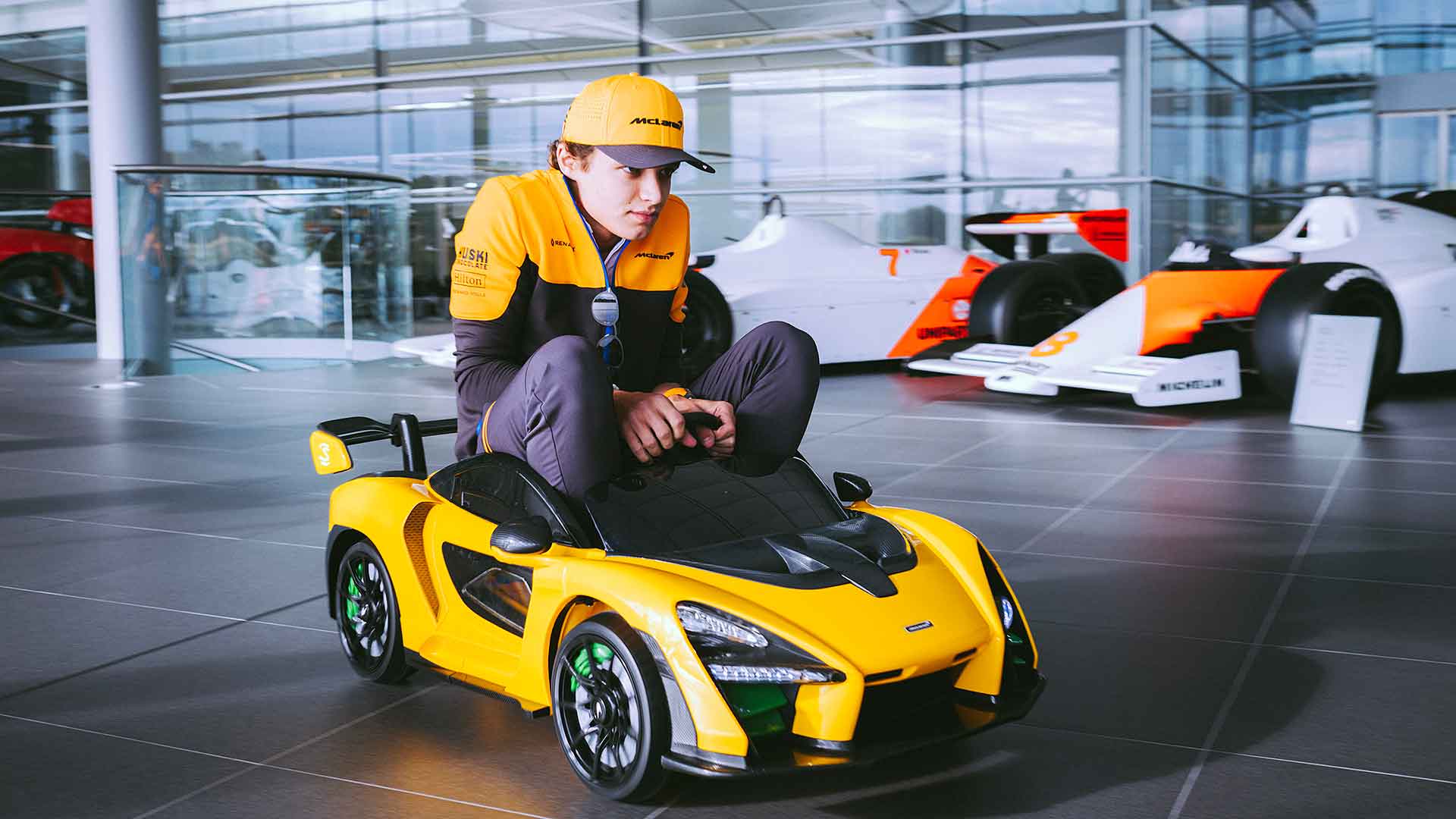 Electric Mclaren Senna Ride On Is Lando Norris Approved Motoring Electric