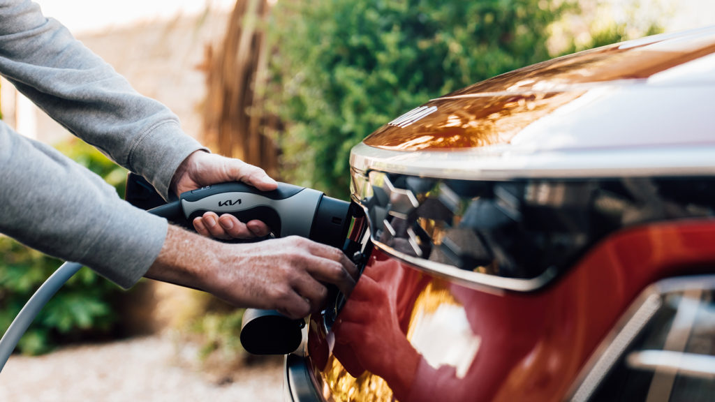 Charging an electric car