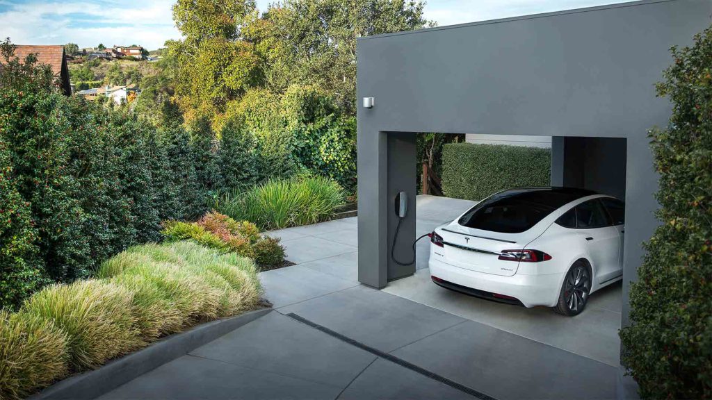 Home charging Tesla